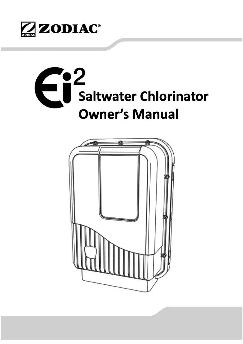 Image de la première page du manuel de l'appareil Ei2