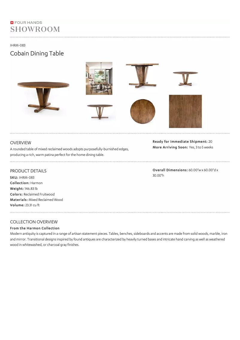 Imagen de la primera página del manual del dispositivo IHRM-083