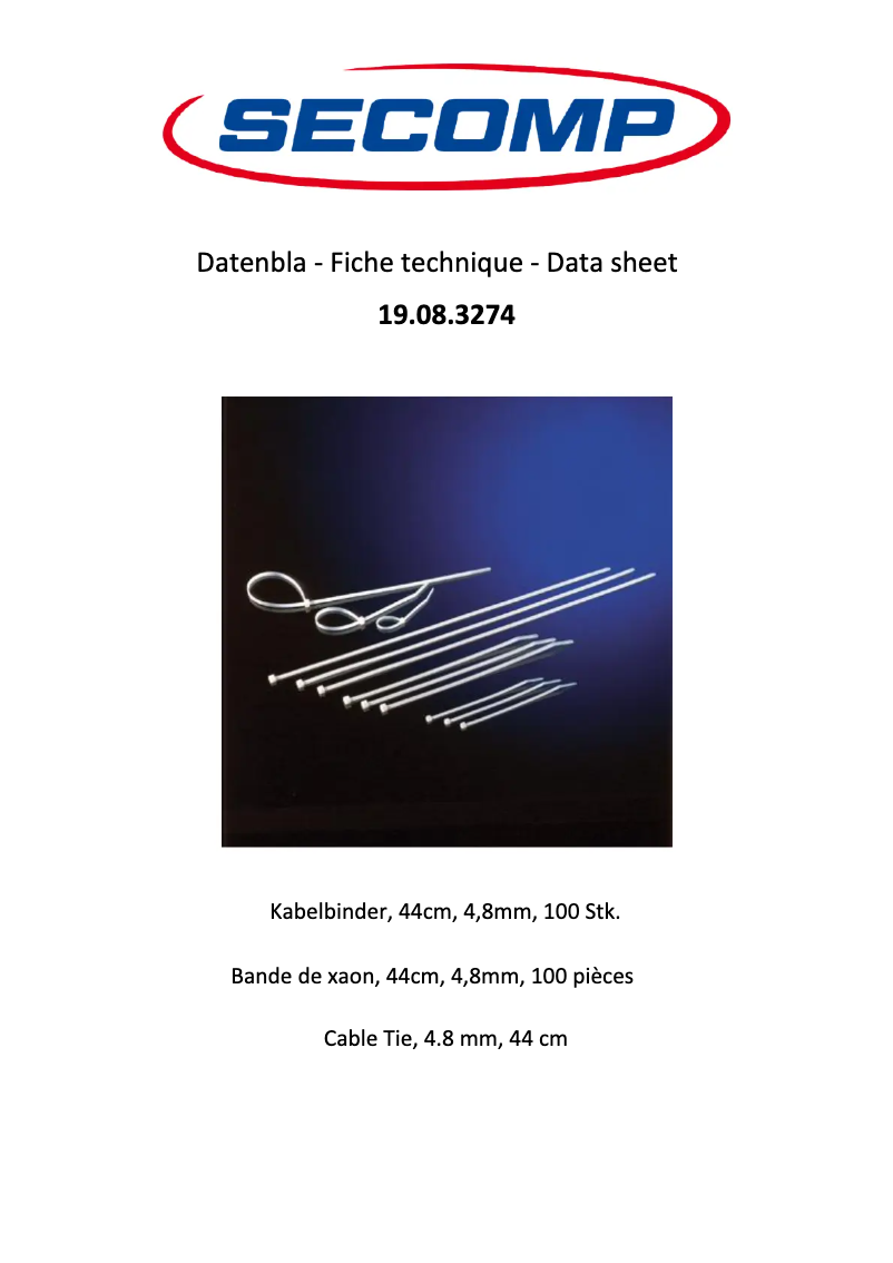 Page 1 de la notice Manuel utilisateur Roline 19.08.3274