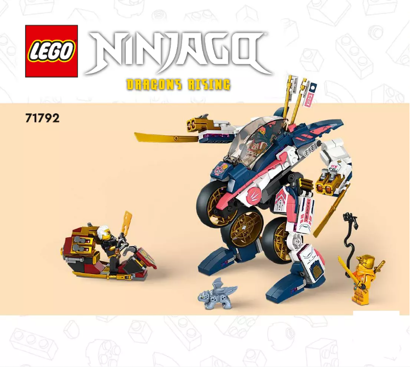Page n°1 - Manuel utilisateur Lego Ninjago 71792
