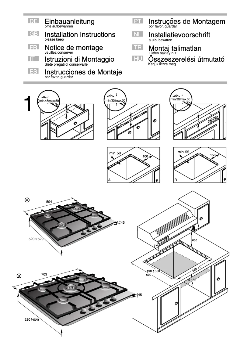 Image de la première page du manuel de l'appareil PGE675K01E