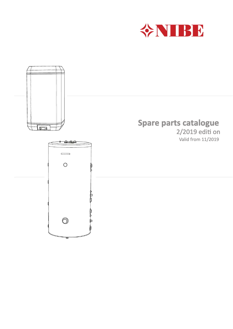 Page 1 de la notice Manuel utilisateur Nibe BA-ST 9100-2FE