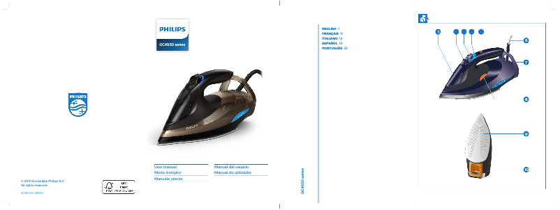 Imagen de la primera página del manual del dispositivo Azur Advanced OptimalTEMP GC4933
