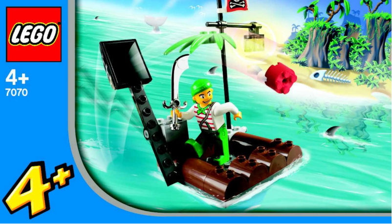 Image de la première page du manuel de l'appareil Pirates 7070