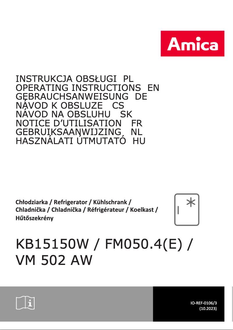 Image de la première page du manuel de l'appareil FM050.4