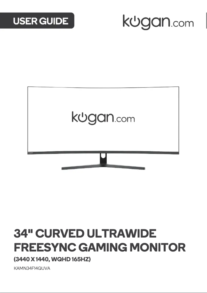 Page 1 de la notice Manuel utilisateur Kogan KAMN34F14QUVA