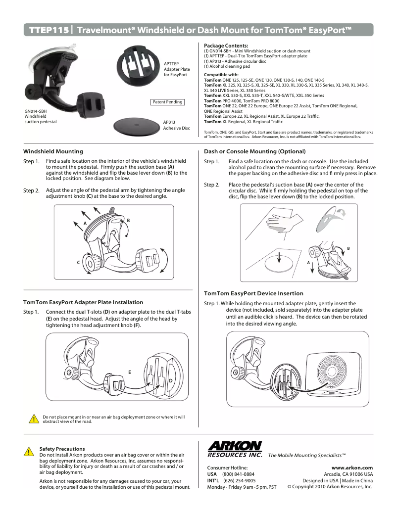 Image de la première page du manuel de l'appareil TTEP115