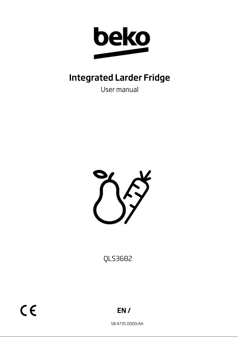 Image de la première page du manuel de l'appareil QLS3682