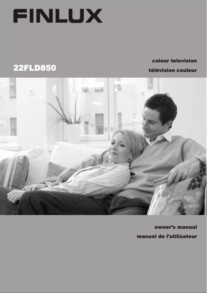 Page 1 of the manual User Manual Finlux 22FLD850VRU