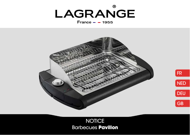 Page n°1 - Manuel utilisateur Lagrange Pavillo 319005