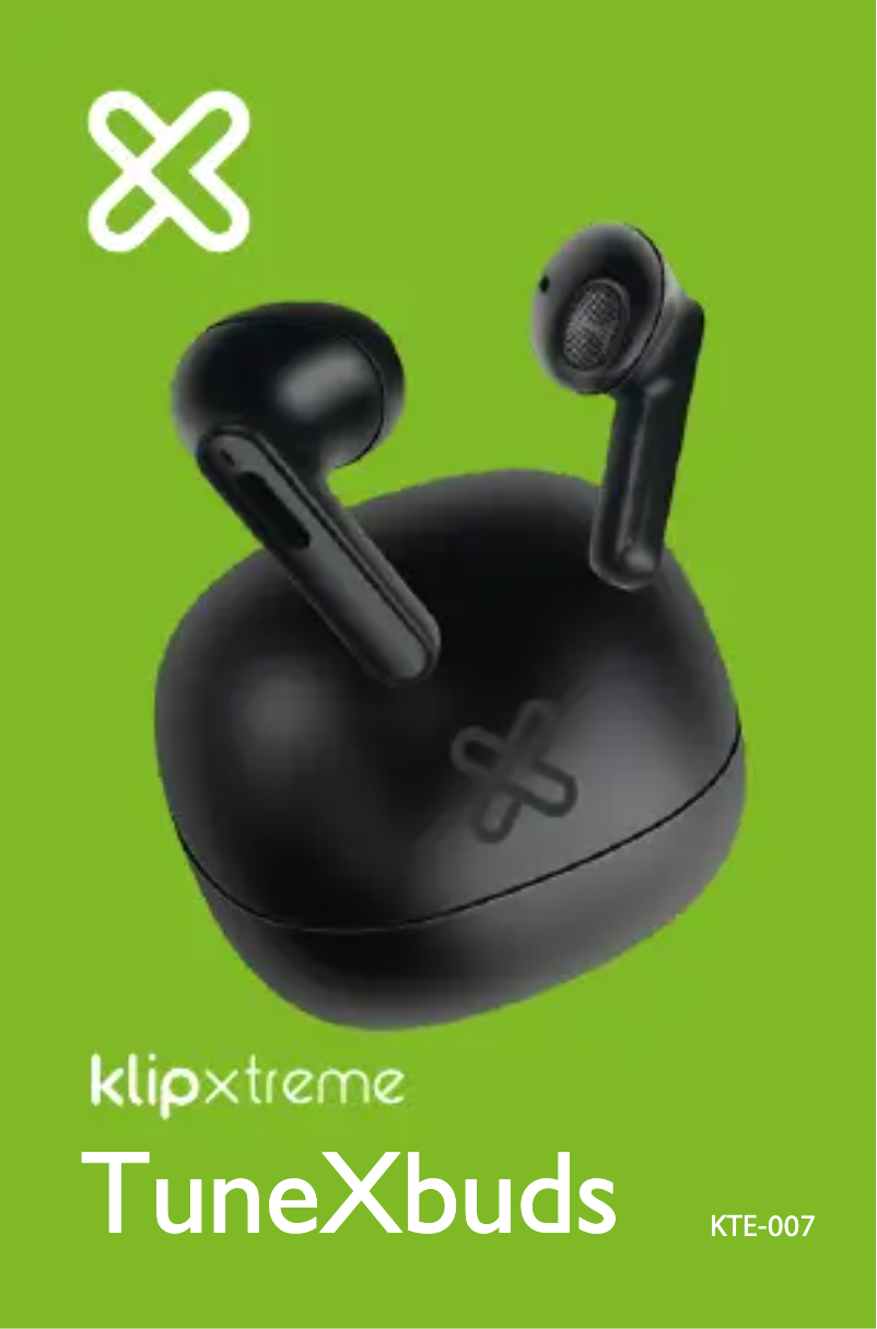 Image de la première page du manuel de l'appareil TuneXbuds