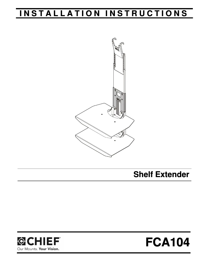 Image de la première page du manuel de l'appareil FCA104