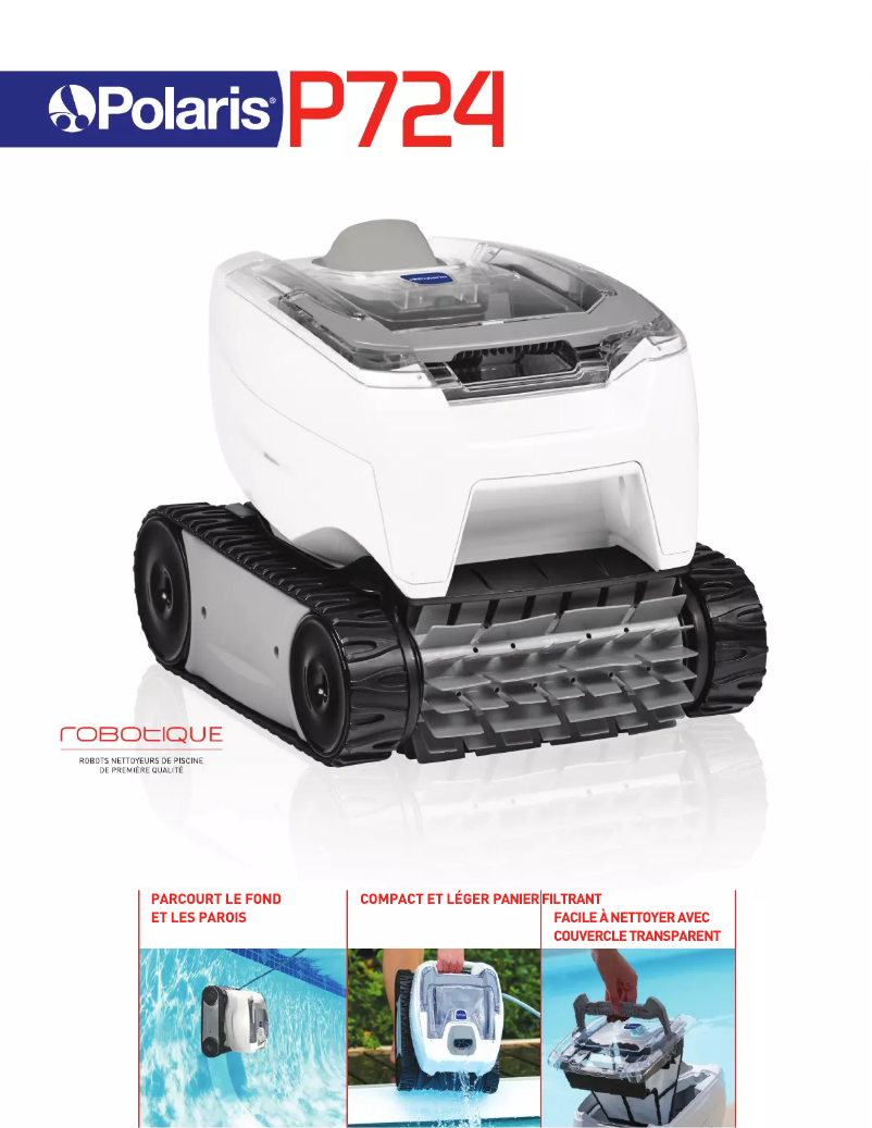 Page 1 de la notice Brochure Polaris P724