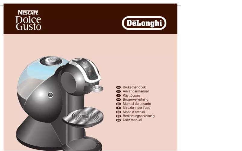 Page n°1 - Manuel utilisateur Nescafé Creativa