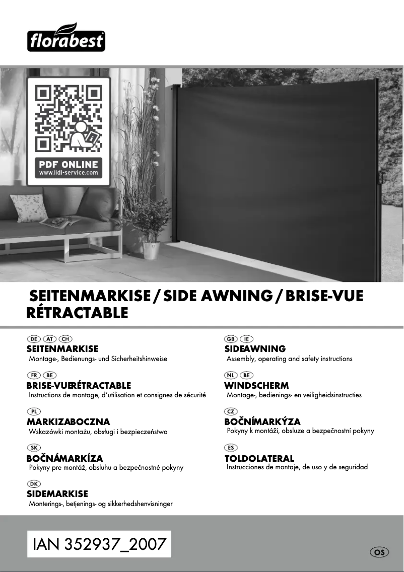 Image de la première page du manuel de l'appareil HG03601