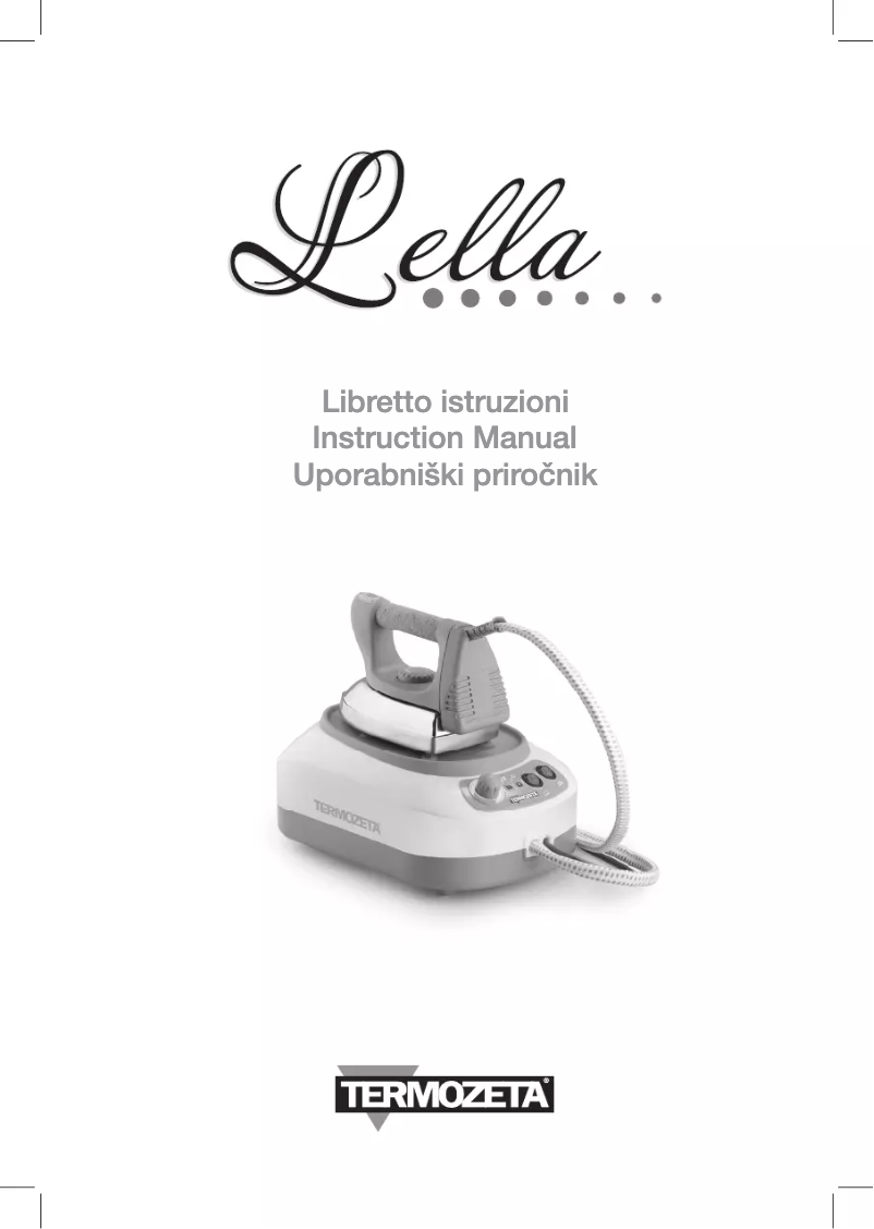 Image de la première page du manuel de l'appareil Lella