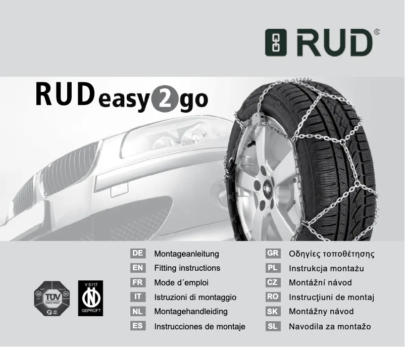 Page 1 de la notice Manuel utilisateur RUD RUDcompact easy2go 4060