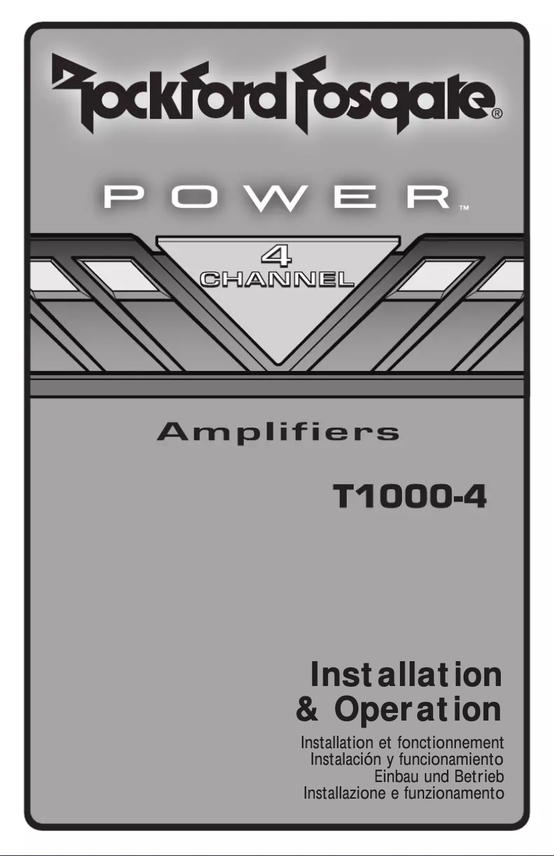Image de la première page du manuel de l'appareil T2500-1bd