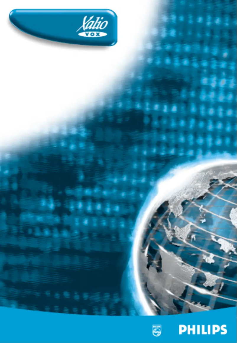 First page image of the manual for Xalio TD6600