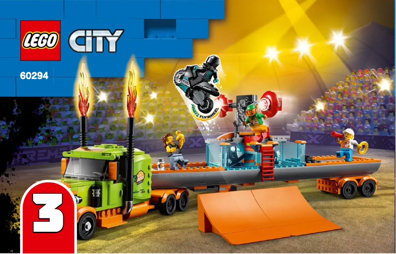 Page n°1 - Consignes visuelles Lego City 60294