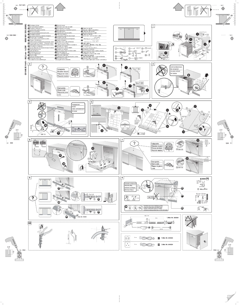 Page n°1 - Guide d'installation Blaupunkt 5VH402NP
