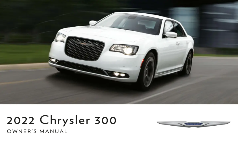 Page 1 de la notice Manuel utilisateur Chrysler 300 (2022)