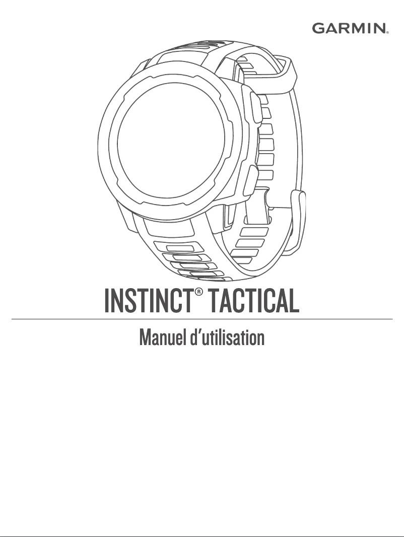 Página 1 del manual Manual de usuario Garmin Instinct Tactical
