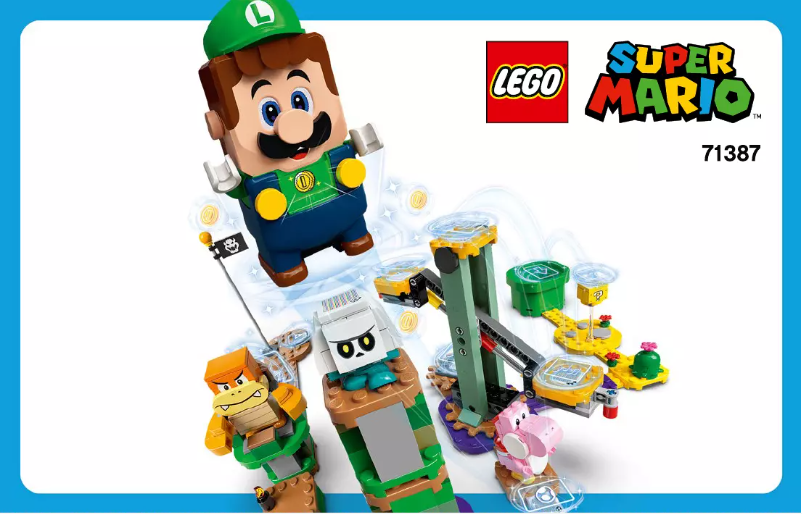 Page 1 of the manual User Manual Lego Super Mario 71387