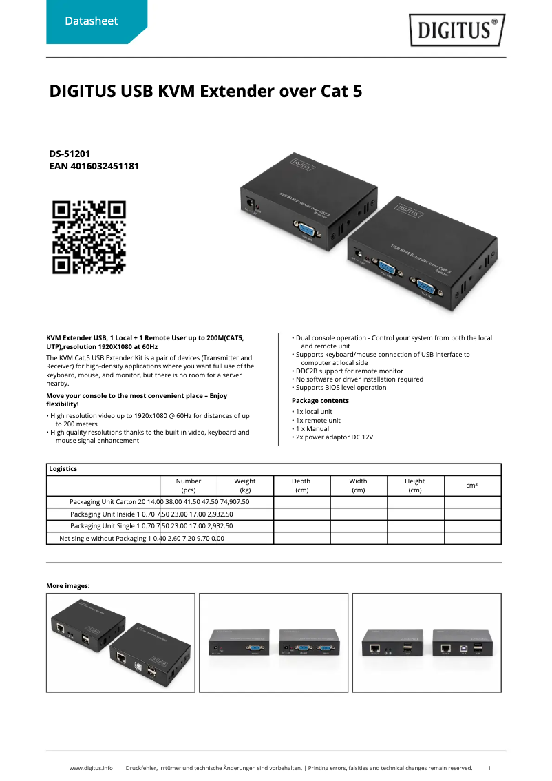 Image de la première page du manuel de l'appareil DS-51201