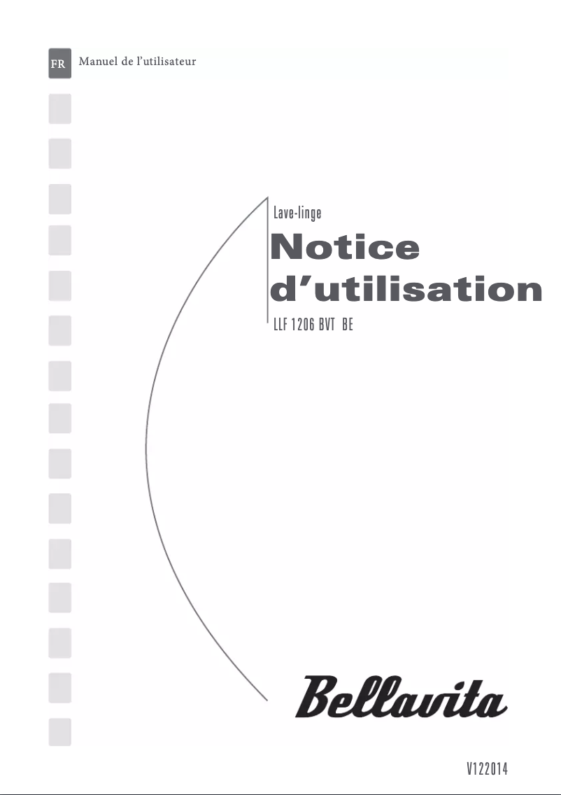 Image de la première page du manuel de l'appareil LLF 1206 BVT BE