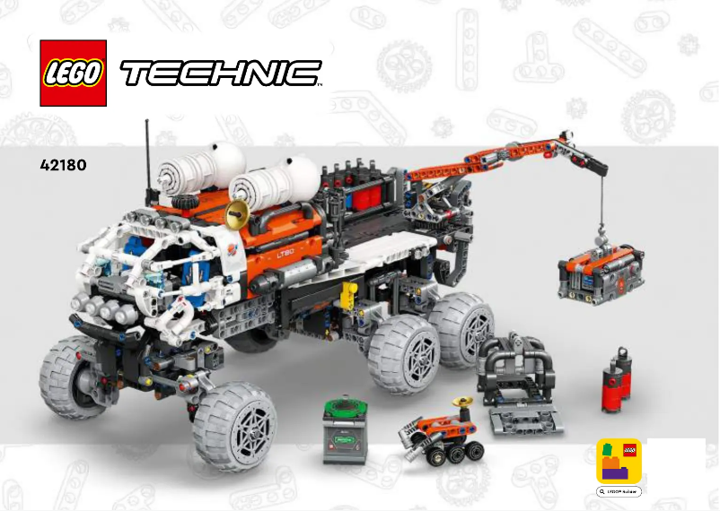 Page n°1 - Manuel utilisateur Lego Technic 42180