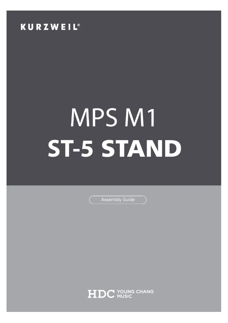 Image de la première page du manuel de l'appareil MPS M1