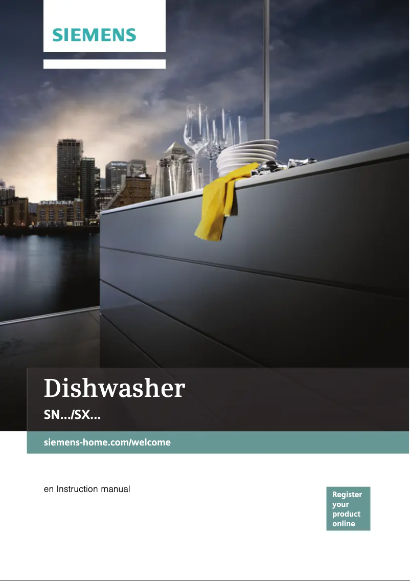 Page 1 de la notice Manuel utilisateur Siemens SX578S02TA