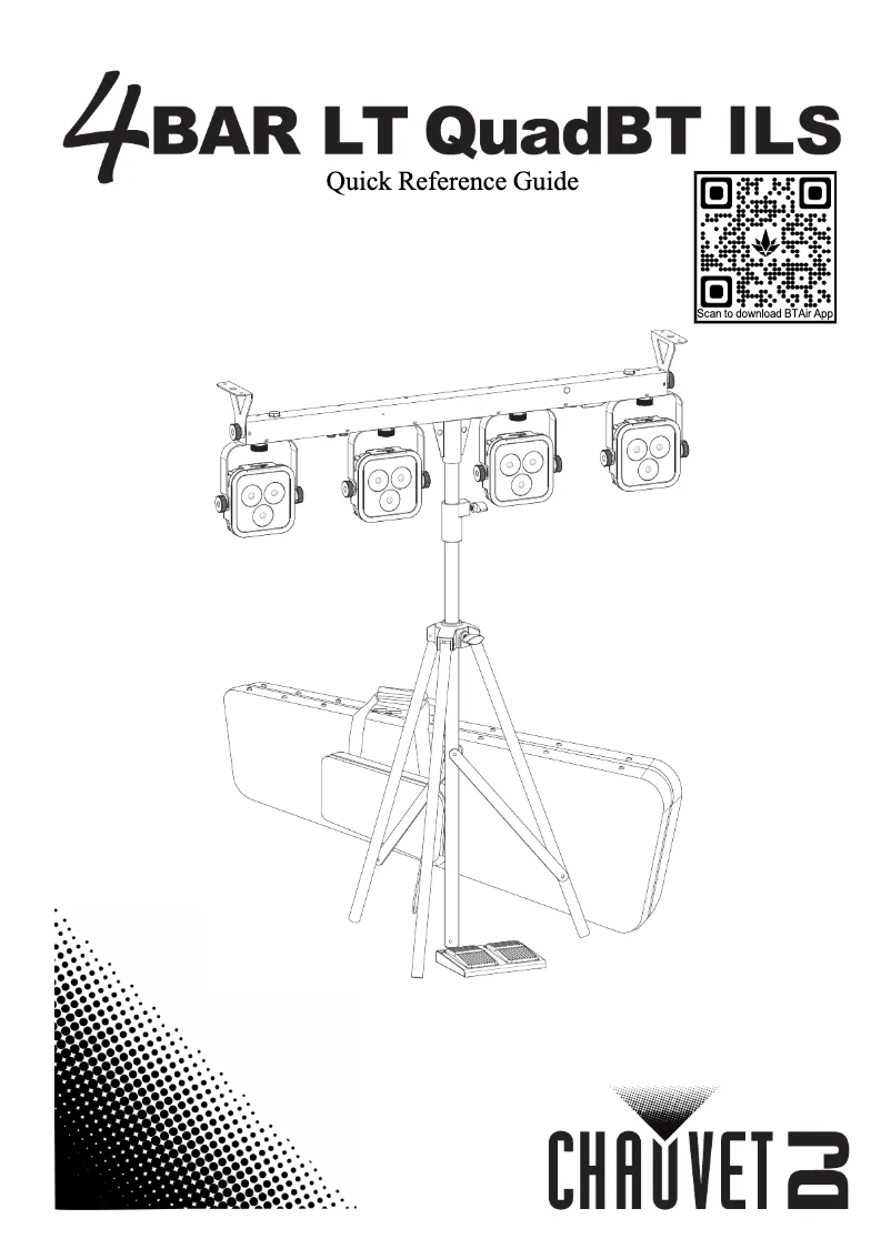 Image de la première page du manuel de l'appareil 4BAR LT QuadBT ILS