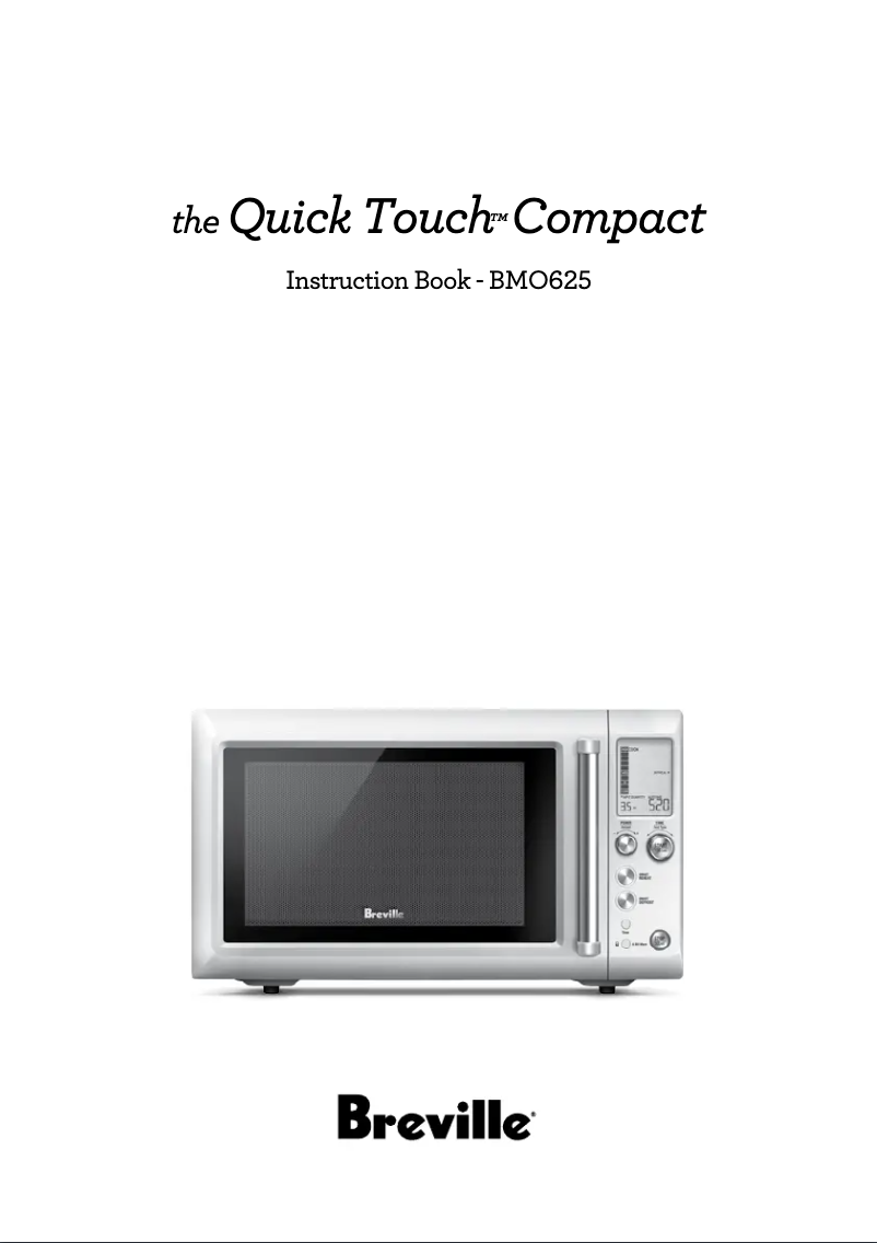 Imagen de la primera página del manual del dispositivo the Quick Touch Compact BMO625