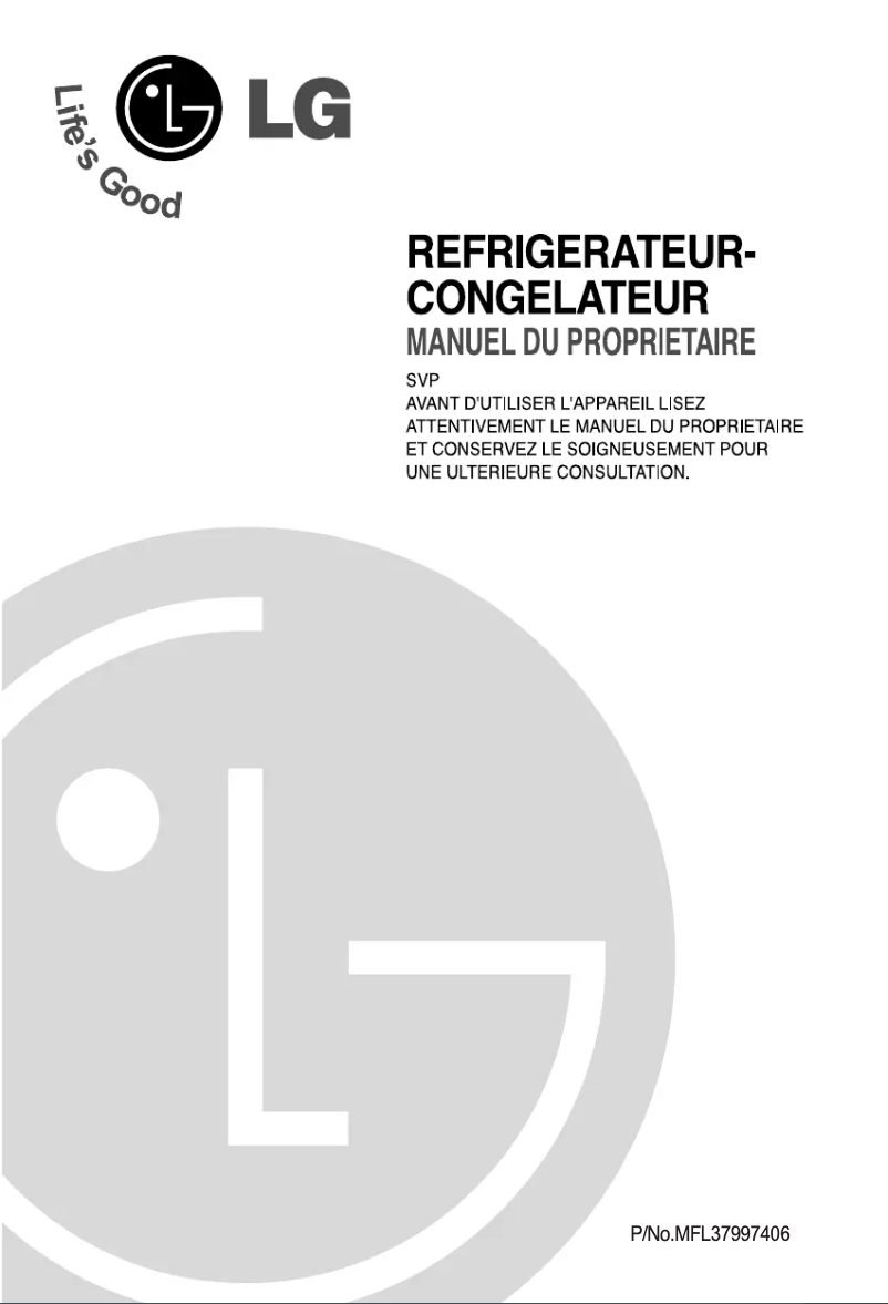 Image de la première page du manuel de l'appareil GN-M392YVQ
