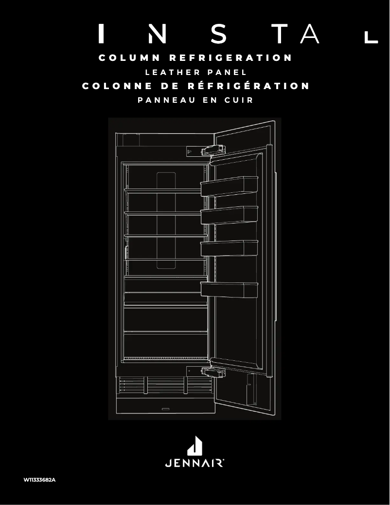 Page n°1 - Guide d'installation JennAir CARBON18L