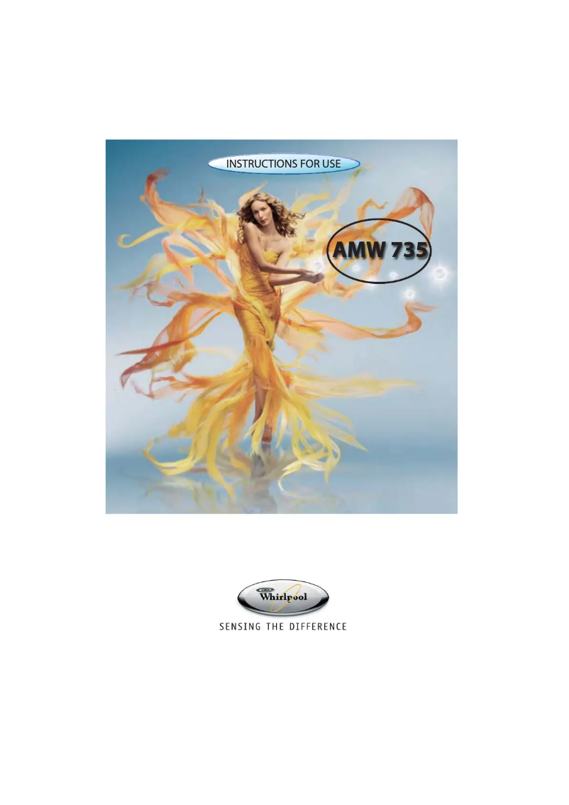 Page 1 de la notice Manuel utilisateur Whirlpool AMW 735 IX