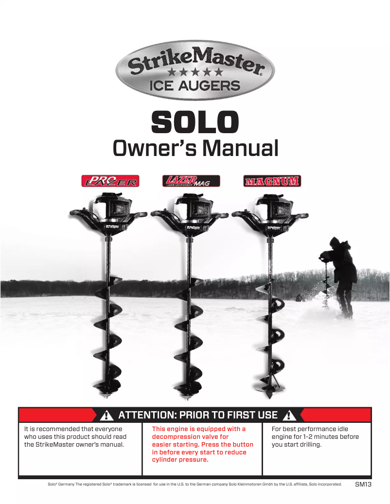 Page 1 de la notice Manuel utilisateur StrikeMaster Magnum MP-1025