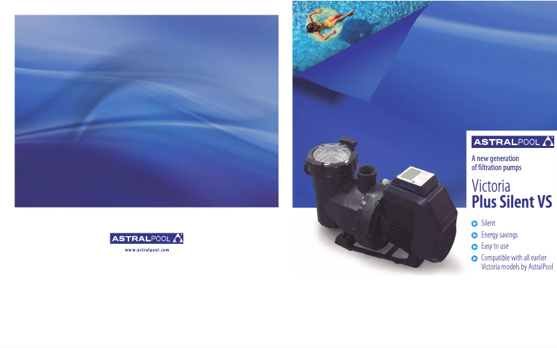 Page 1 de la notice Fiche technique AstralPool Victoria Plus Silent