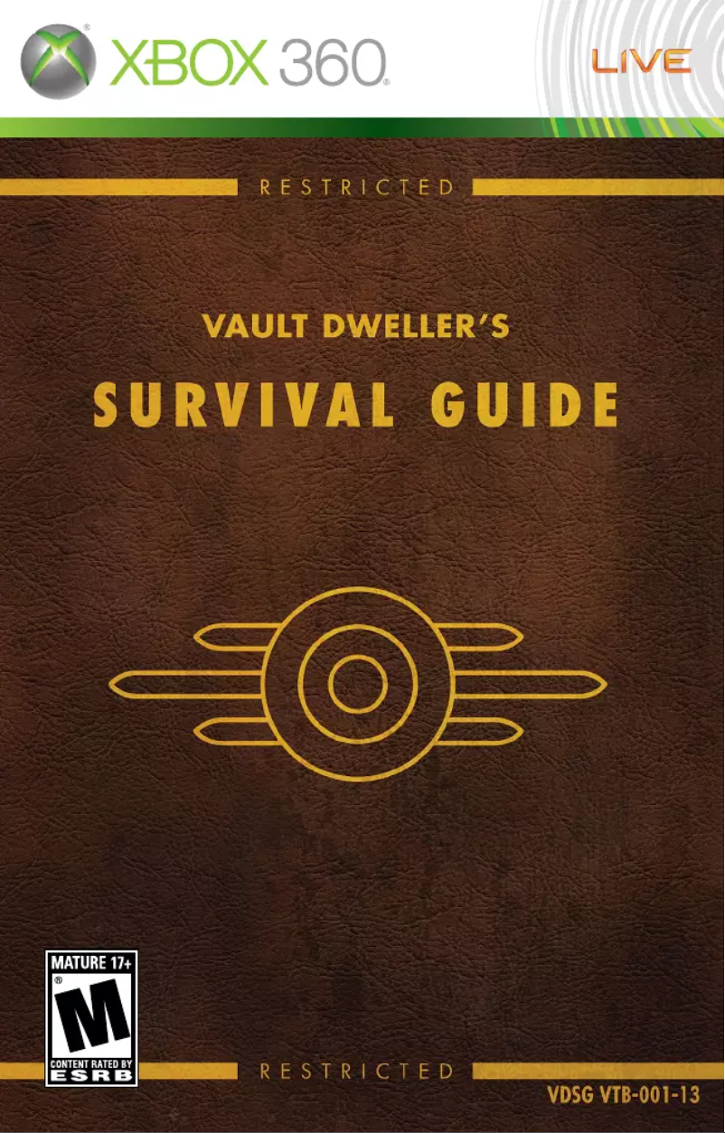 Page n°1 - Manuel utilisateur Microsoft Fallout 3 (Xbox 360)