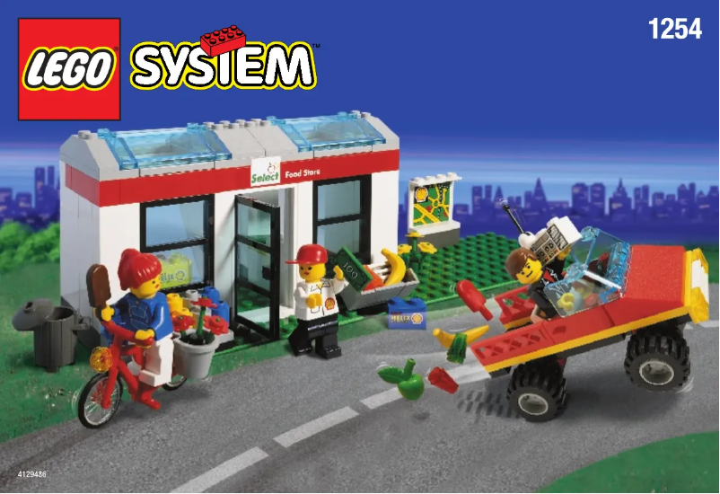 Image de la première page du manuel de l'appareil SELECT SHOP