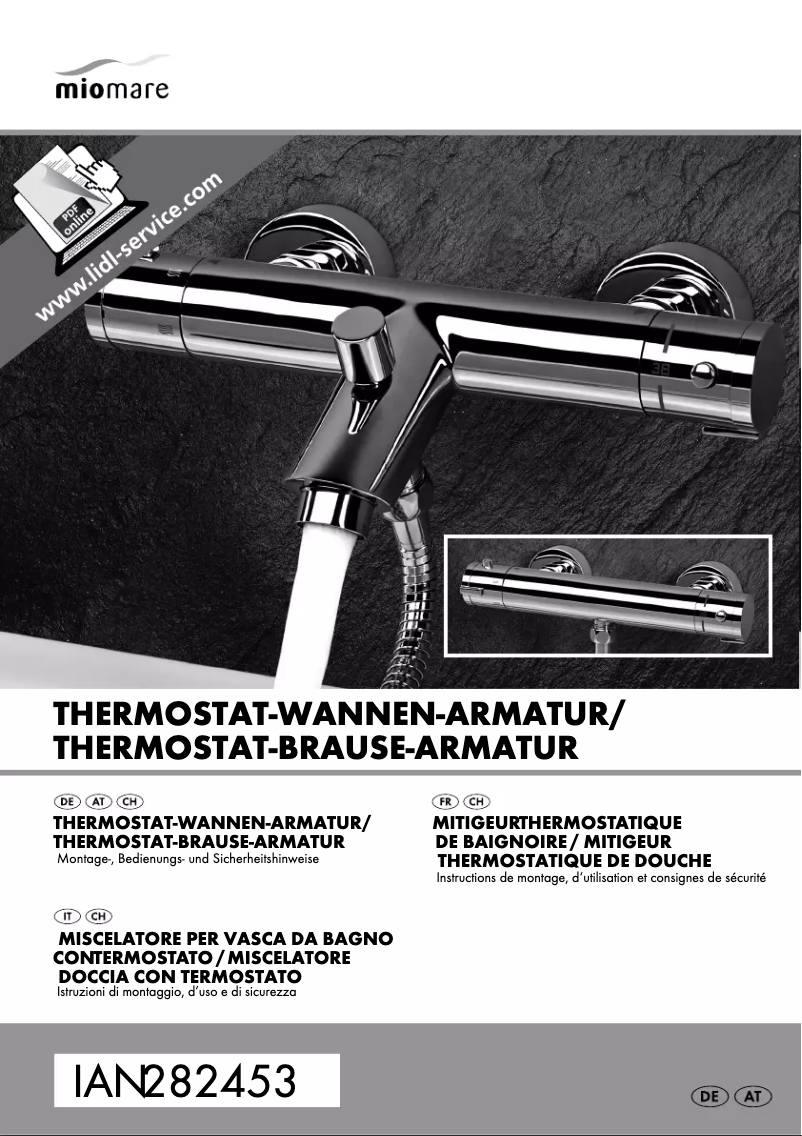 Page n°1 - Manuel utilisateur Miomare IAN 282453
