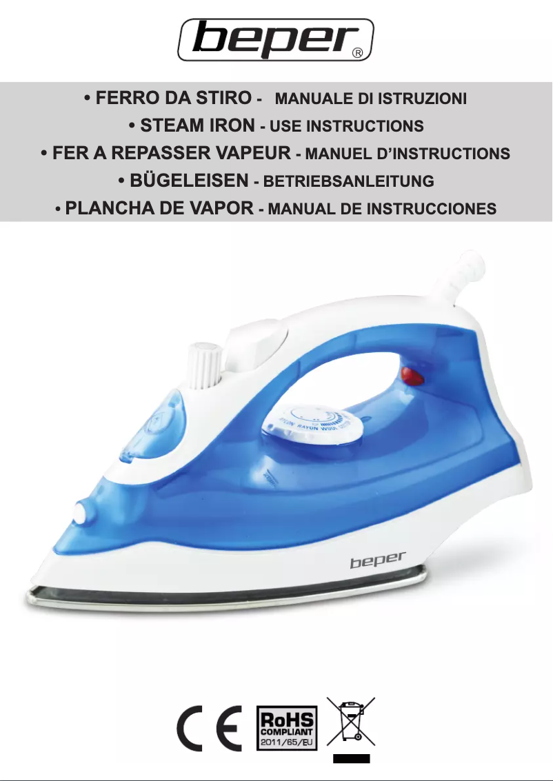 Page 1 de la notice Manuel utilisateur Beper 50.933