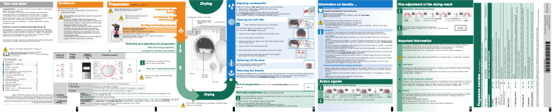 Page n°1 - Manuel utilisateur Bosch WTW84362SN