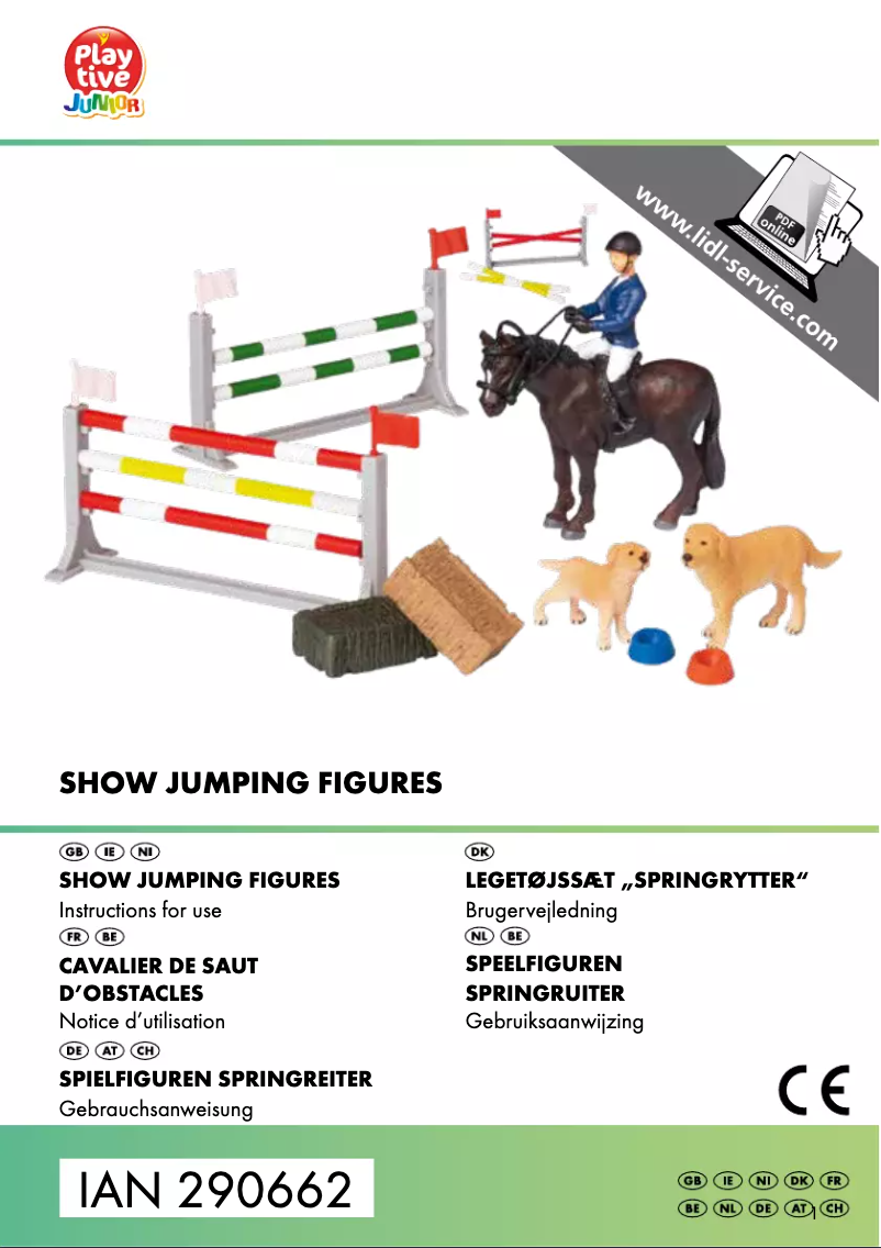 Page 1 de la notice Manuel utilisateur Playtive IAN 290662