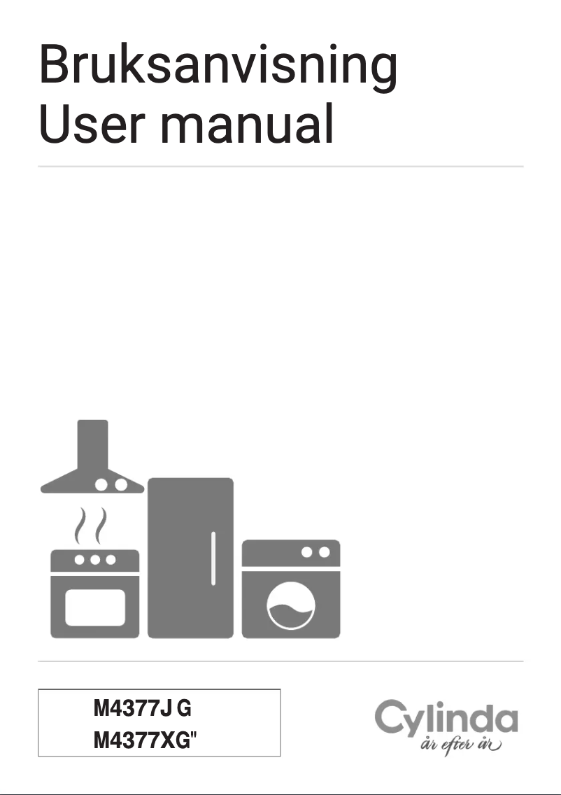 Page 1 de la notice Manuel utilisateur Cylinda K2155VE