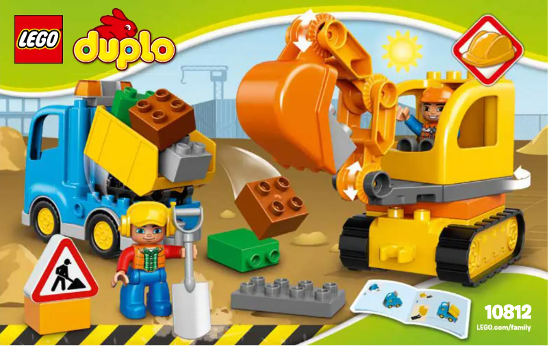Image de la première page du manuel de l'appareil Duplo 10812