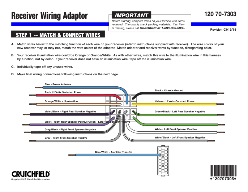 Image de la première page du manuel de l'appareil 70-7303
