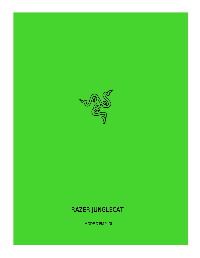 Image de la première page du manuel de l'appareil Junglecat
